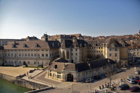Le lycée Charles Nodier à Dole