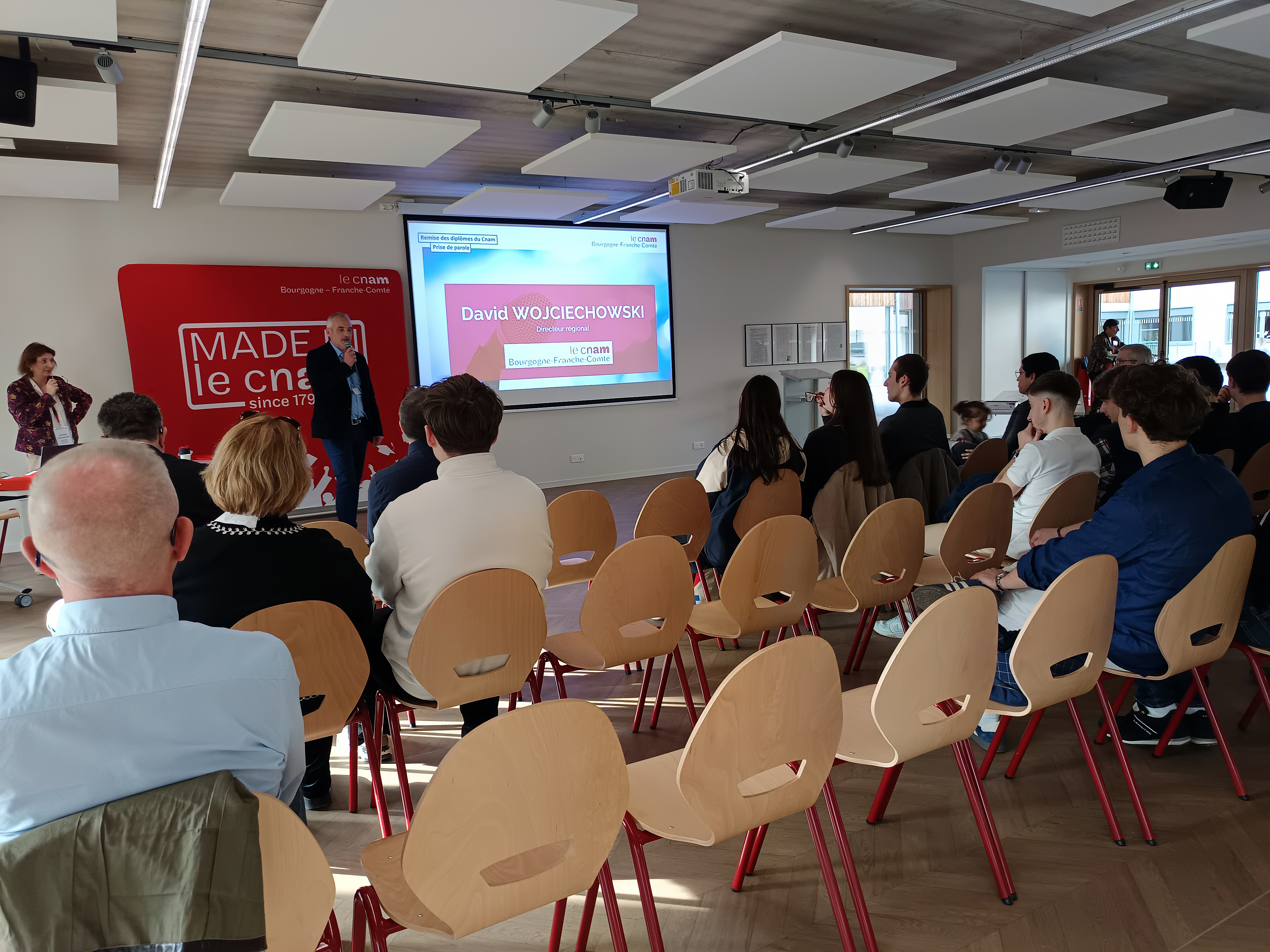 Discours David Wojciechowski, Directeur régional du Cnam BFC