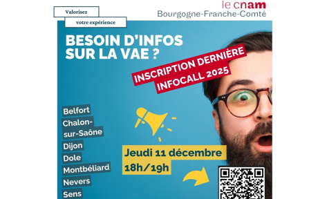 VAE infocall campagne décembre 2025