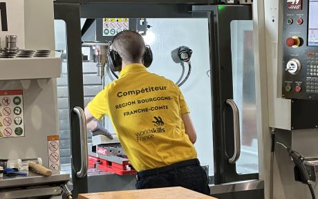 Théo Michelat, Fraisage, Worldskills Dijon 2025